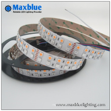 Luz de tira doble de la fila SMD5050 RGBW LED de DC12V / 24V 144LEDs / M